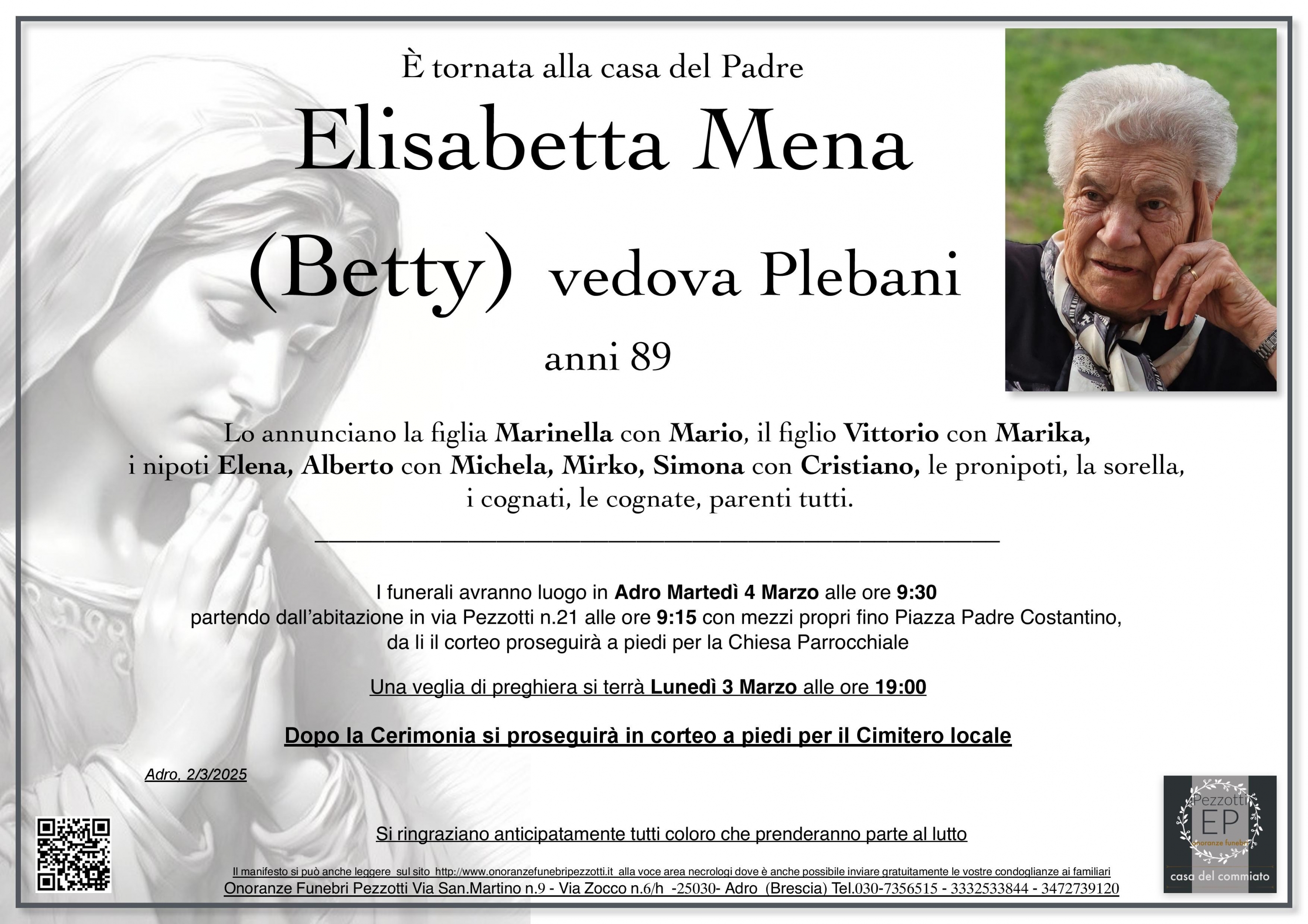 Elisabetta Mena ved. Plebani