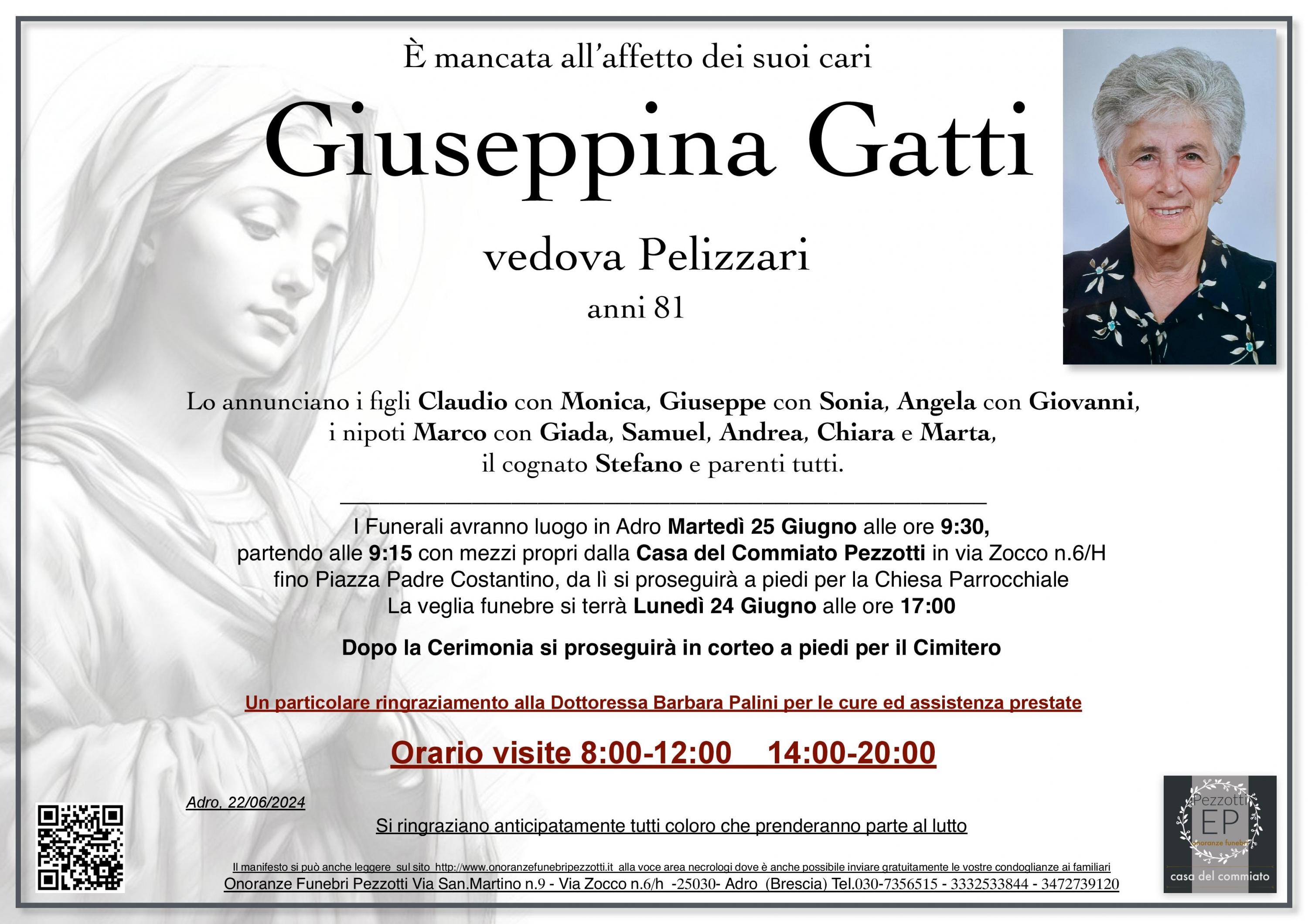 Giuseppina Gatti ved. Pelizzari