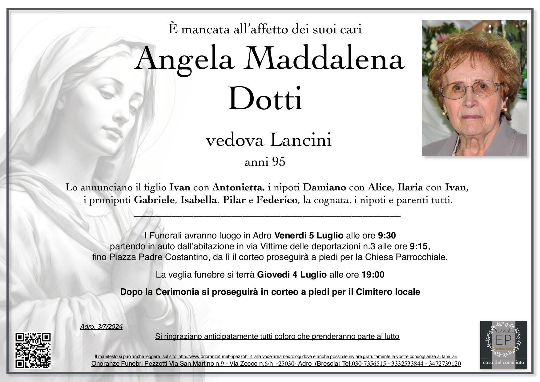 ANGELA MADDALENA DOTTI 