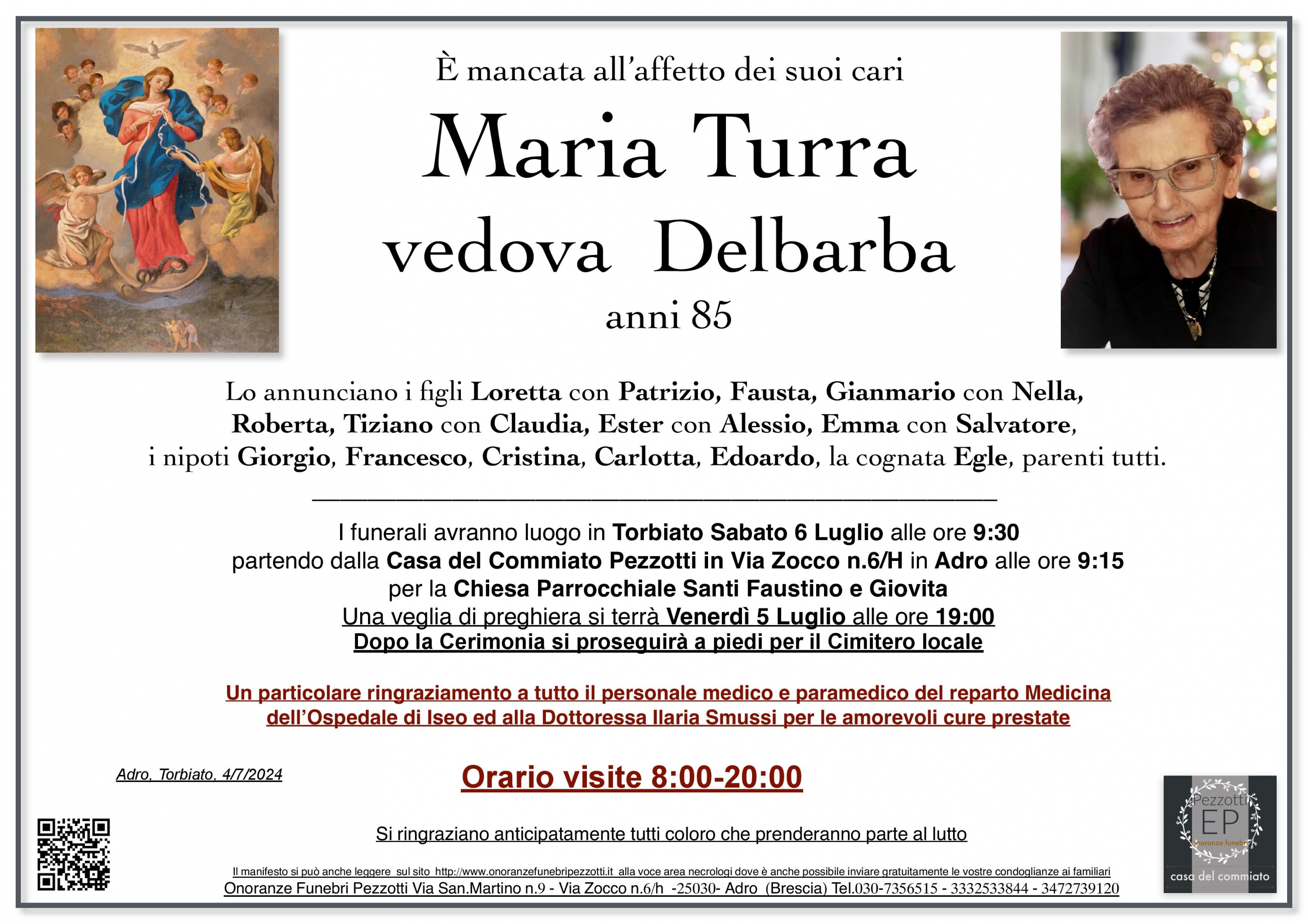 Maria Turra ved. Delbarba